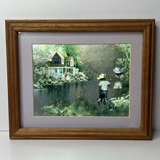 Going fishing framed for sale  Hazlet