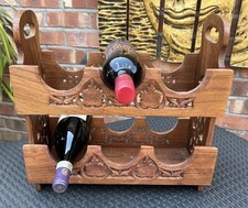 Vintage wooden wine for sale  PRESTON