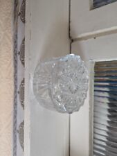 Vintage round crystal for sale  BURTON-ON-TRENT