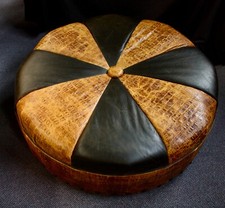Leather ottoman dia. for sale  Cincinnati