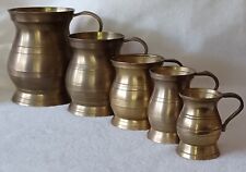 Vintage brass set for sale  NEWBURY