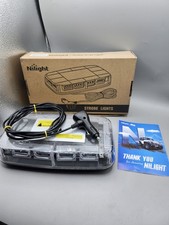 Luzes estroboscópicas de LED para teto Nilight 12" 48LED luz de perigo lâmpadas de segurança de emergência, usado comprar usado  Enviando para Brazil