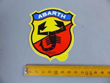 Autocollant sticker abarth d'occasion  Alsting
