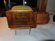 Antique wooden sewing for sale  Bergen
