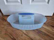 Blue oval plastic for sale  BEDFORD