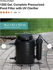 Totalpond1200 gal. complete for sale  Columbus