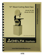 Delta bandsaw 248 for sale  Goddard