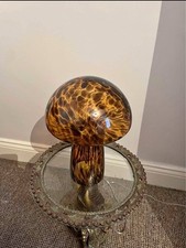 Glass table lamp for sale  SUNDERLAND