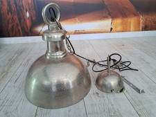 Hängelampe silbern pendel gebraucht kaufen  Hannover