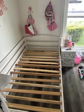 bed kids white wood for sale  Puyallup