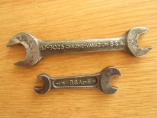 Vintage bsa spanners for sale  BOURNEMOUTH