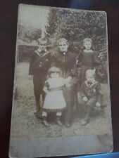 Antique cabinet card for sale  NEWQUAY