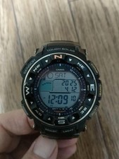 Relógio solar resistente sensor triplo CASIO PRW-2500 Protrek testado comprar usado  Enviando para Brazil