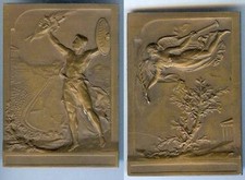 Médaille table athenes d'occasion  Mirebeau-sur-Bèze
