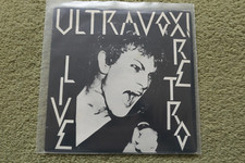 ULTRAVOX – RETRO LIVE 7″ – Nr MINT UK 1978 PUNK JOHN FOXX comprar usado  Enviando para Brazil