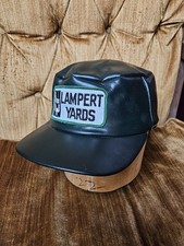 Chapéu de vinil expandido vintage Lampert jardas chapéu de trabalho inverno abas de orelha década de 1970  comprar usado Chapéu de vinil expandido vintage Lampert jardas chapéu de trabalho inverno abas de orelha década de 1970  comprar usado  Enviando para Brazil