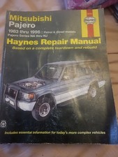 Haynes book pajero for sale  NEWPORT