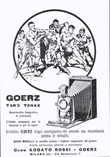 Pubblicita 1925 goerz usato  Biella