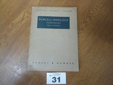 Purcell warlock fantasias for sale  WALTON ON THE NAZE