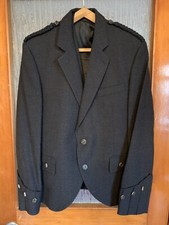 Charcoal argyll tweed for sale  MONTROSE