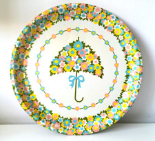 Floral parasol enamel for sale  PETERBOROUGH