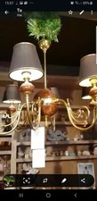 Lampadario luci ceramica usato  Roma