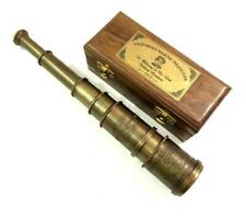 Vintage brass telescope for sale  HARROW