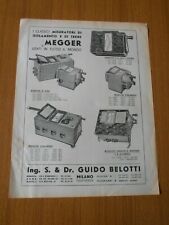 1961 megger misuratore usato  Zagarolo