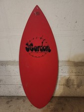 Skimboard J Gordon – 42"x16" acabamento em madeira vermelha e natural – desgaste leve comprar usado Skimboard J Gordon – 42"x16" acabamento em madeira vermelha e natural – desgaste leve comprar usado  Enviando para Brazil