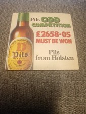Breweriana holsten pils for sale  SCUNTHORPE