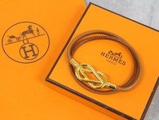 Pulseira Gargantilha Hermes Atame Metal Couro Marrom comprar usado Pulseira Gargantilha Hermes Atame Metal Couro Marrom comprar usado  Enviando para Brazil