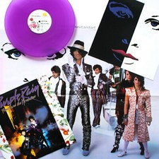 PURPLE VINYL1984 PRESSING PRINCE PURPLE RAIN LP POSTER NEAR MINT NM RARE comprar usado  Enviando para Brazil