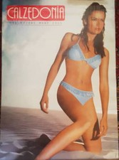 Poster manifesto calzedonia usato  Italia