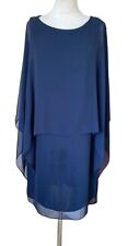 Monsoon dress navy for sale  CHELTENHAM