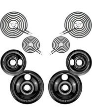 Queimador de fogão elétrico gotejamento panelas WB31M19(8”) WB31M20(6”) e fogão elétrico para... comprar usado  Enviando para Brazil