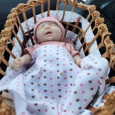 Boneca Reborn Micro Preemie realista 7" silicone corpo inteiro bebê menina choro chupeta  comprar usado  Enviando para Brazil