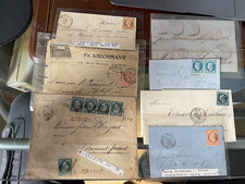 Lot enveloppes timbrées d'occasion  Gisors