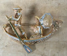 Vtg damascene gondola for sale  York