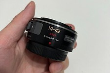 Panasonic Lumix G X Vario 14-42mm F/3.5-5.6 Aspherical OIS obiektyw (czarny), używany na sprzedaż  Wysyłka do Poland