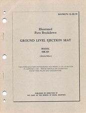 Ejection seat parts for sale  Murrieta