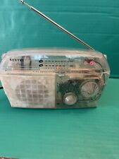 Rádio AM/FM PR120 transparente Sentry portátil visão através de rádio prisão transparente funciona comprar usado  Enviando para Brazil