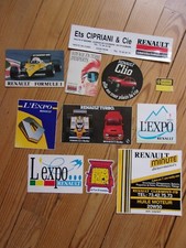 Lot autocollants anciens d'occasion  Aurillac