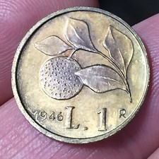 1 lira 1946 moneta usato 1 lira 1946 moneta usato San Martino Buon Albergo