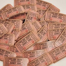 Vintage theater tickets for sale  Clarksville
