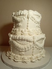 Bolo de casamento falso de 2 camadas isopor bolo branco 10" apenas exibição não comestível  comprar usado  Enviando para Brazil