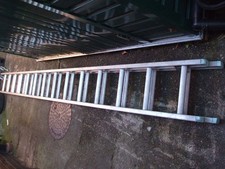 Aluminium double ladder for sale  NOTTINGHAM