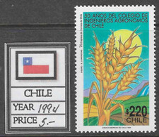 CHILE - 50 ANOS - FACULDADE DE AGRÔNOMO - 1994 comprar usado  Enviando para Brazil