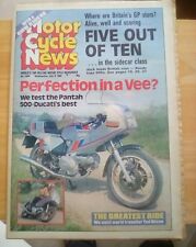Motorcycle news magazine for sale  FAVERSHAM