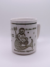Sternzeichen tasse wassermann gebraucht kaufen  Aichach