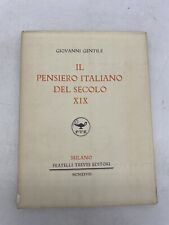 Giovanni gentile pensiero usato  Borgo Mantovano